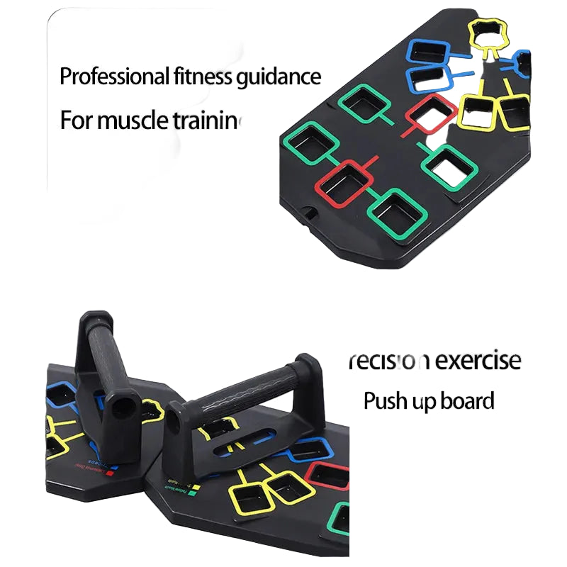 Multifunctional Folding Push-Up Board